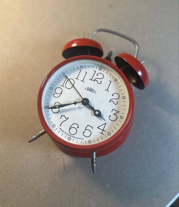 Budzik nakrecany PRIM - Czechosłowacja