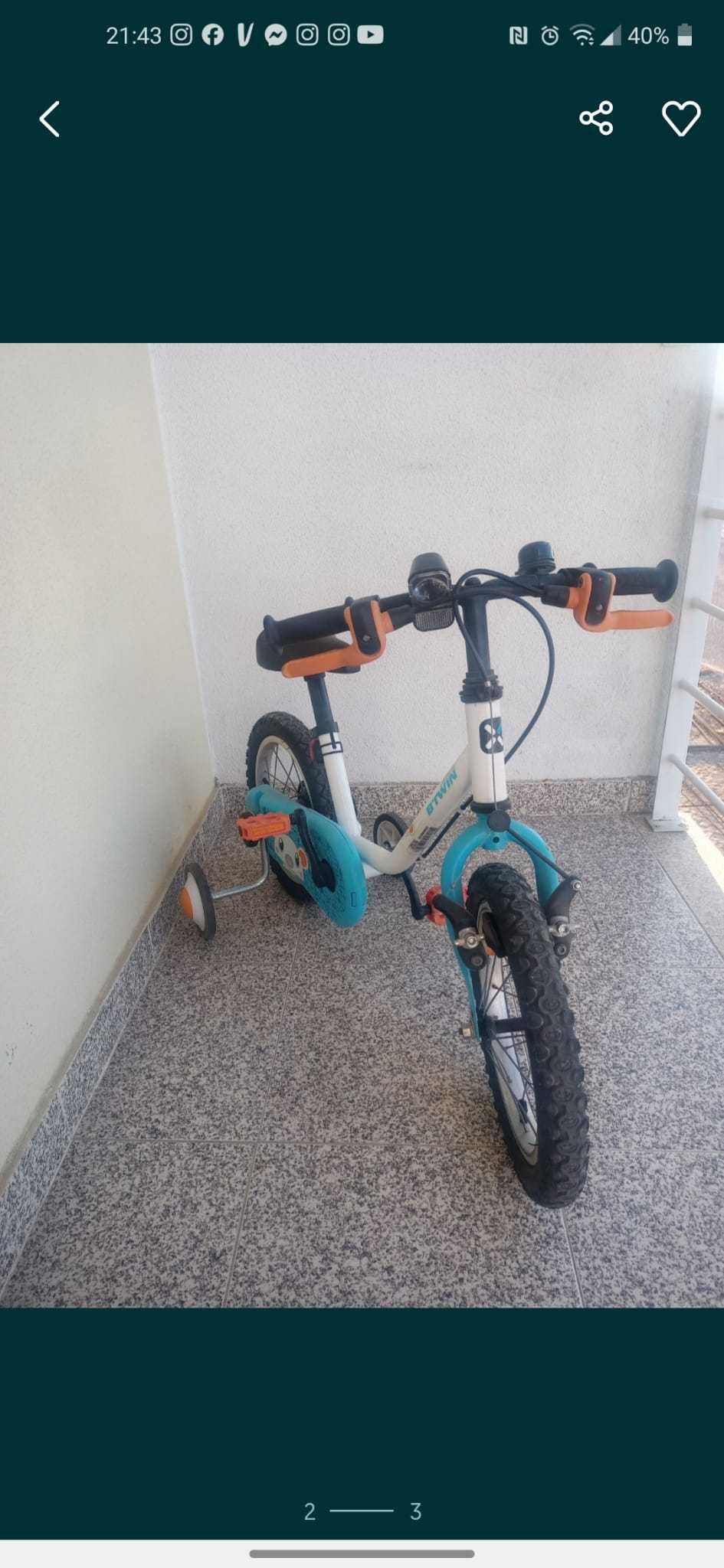 Bicicleta menino