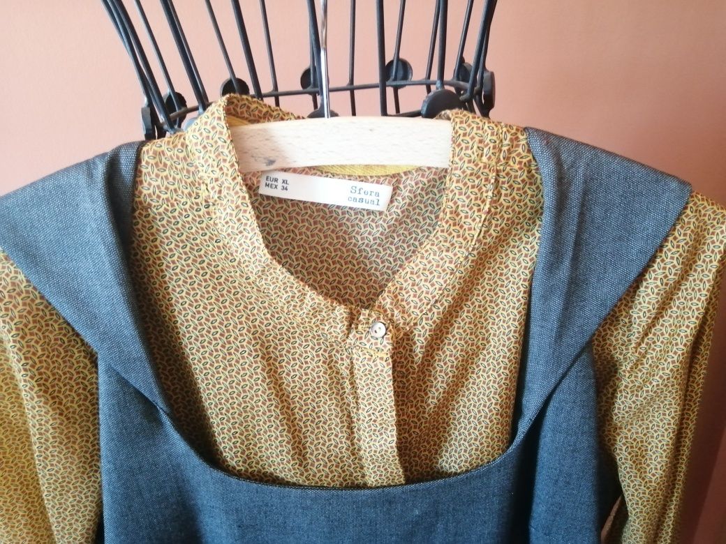 Vestido lanidor e blusa sfera