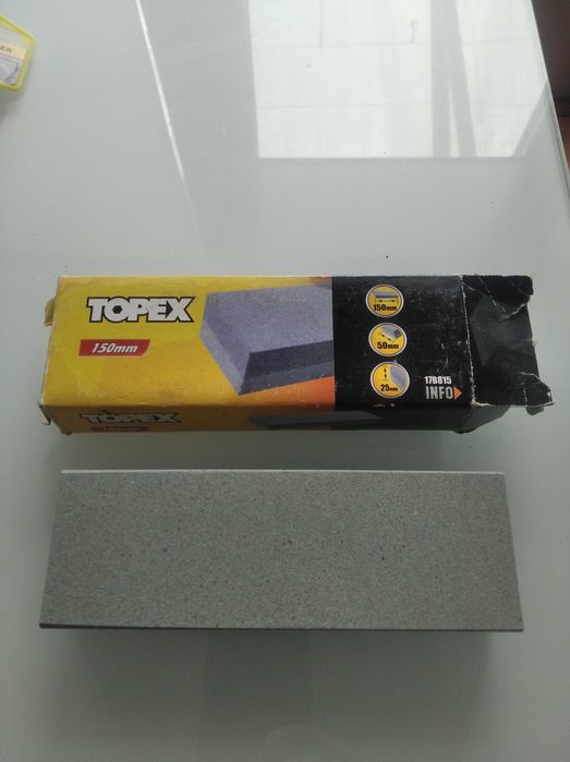 Topex osełka do ostrzenia noży 150 mm nowa nieużywana