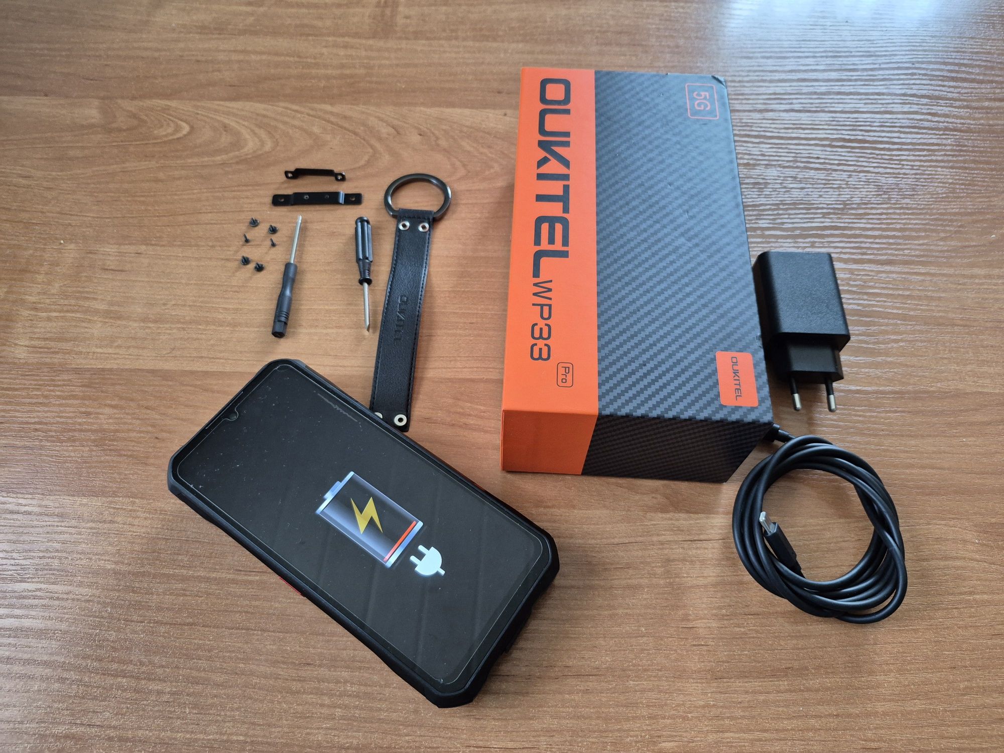 Smartfon pancerny Oukitel WP33 Pro stan ideał