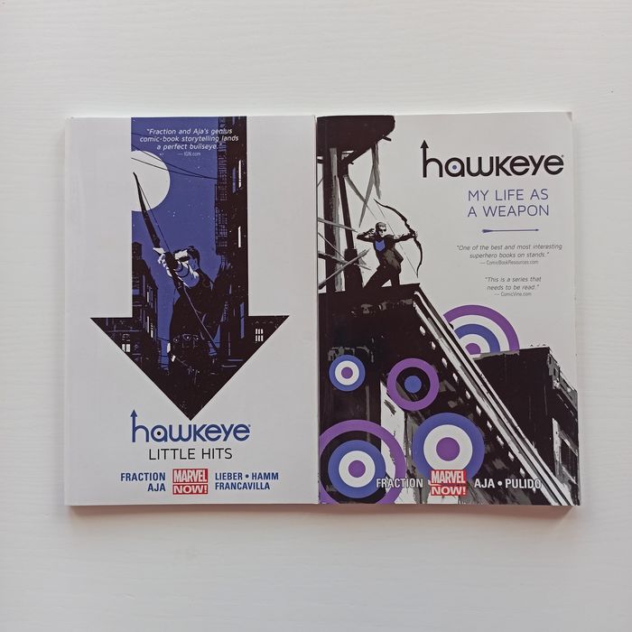Marvel Hawkeye Comic Book (1&2)