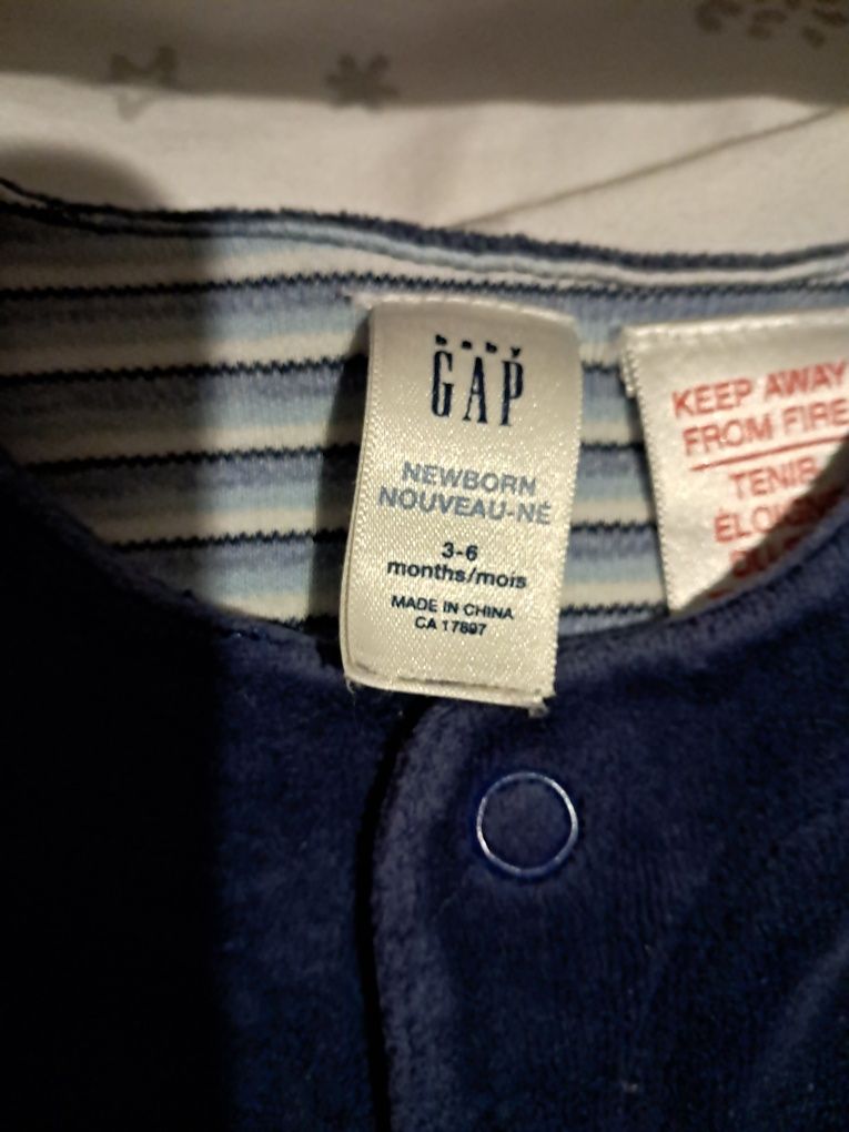 Bluza dziecięca GAP New Born rozpinana 62/68cm 3/6 mcy