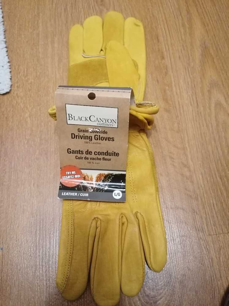 Skórzane rękawice robocze BlackCanyon Outfitters 84000/L - rozmiar L