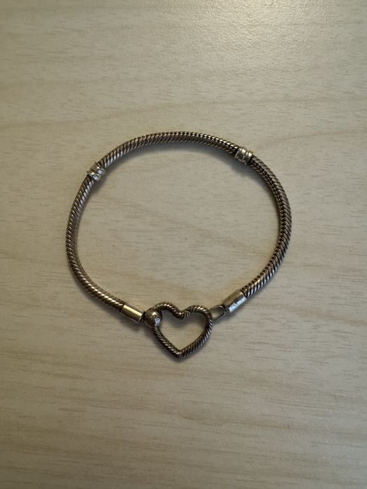 браслет пандора срібний