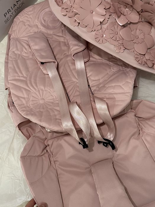 Cybex Priam 4.0 Simply Flowers Pink — НОВА, рідкісна в Україні тканина