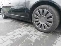 FELGI ALUMINIOWE 4SZT 5X112 5X100 FI 57,1 7,5JX17 + OPONY AUDI VW SEAT