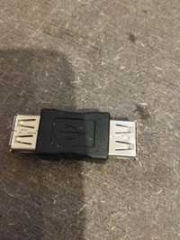 Adaptador USB fêmea/fêmea