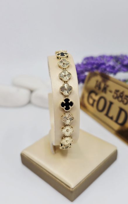 Złota bransoletka próba 585 14k