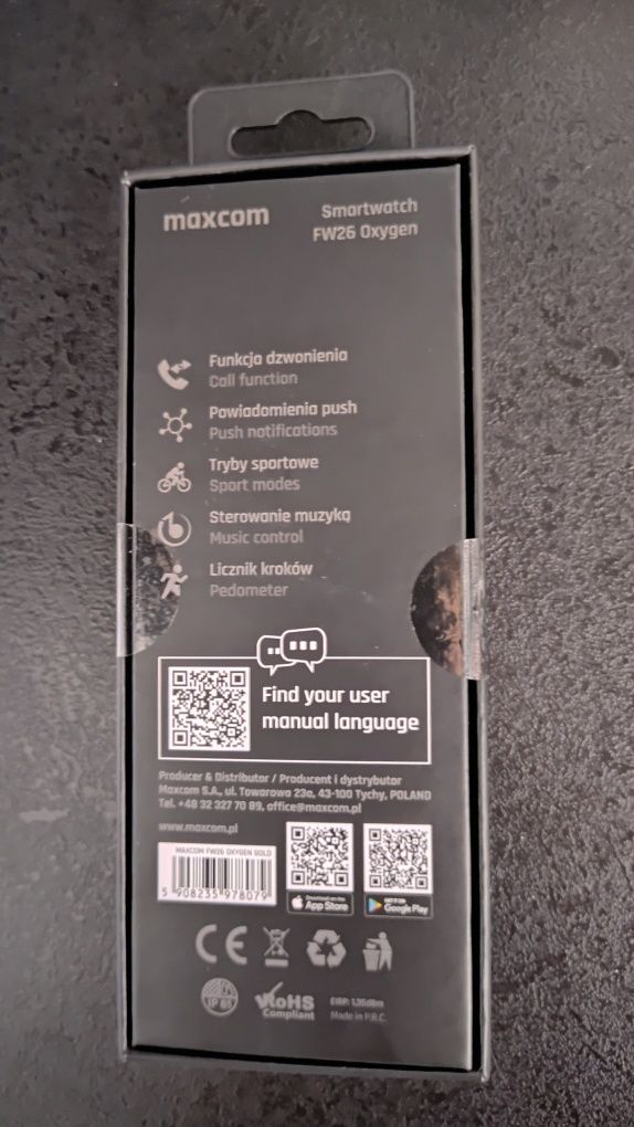 Zegarek maxcom oxygen
