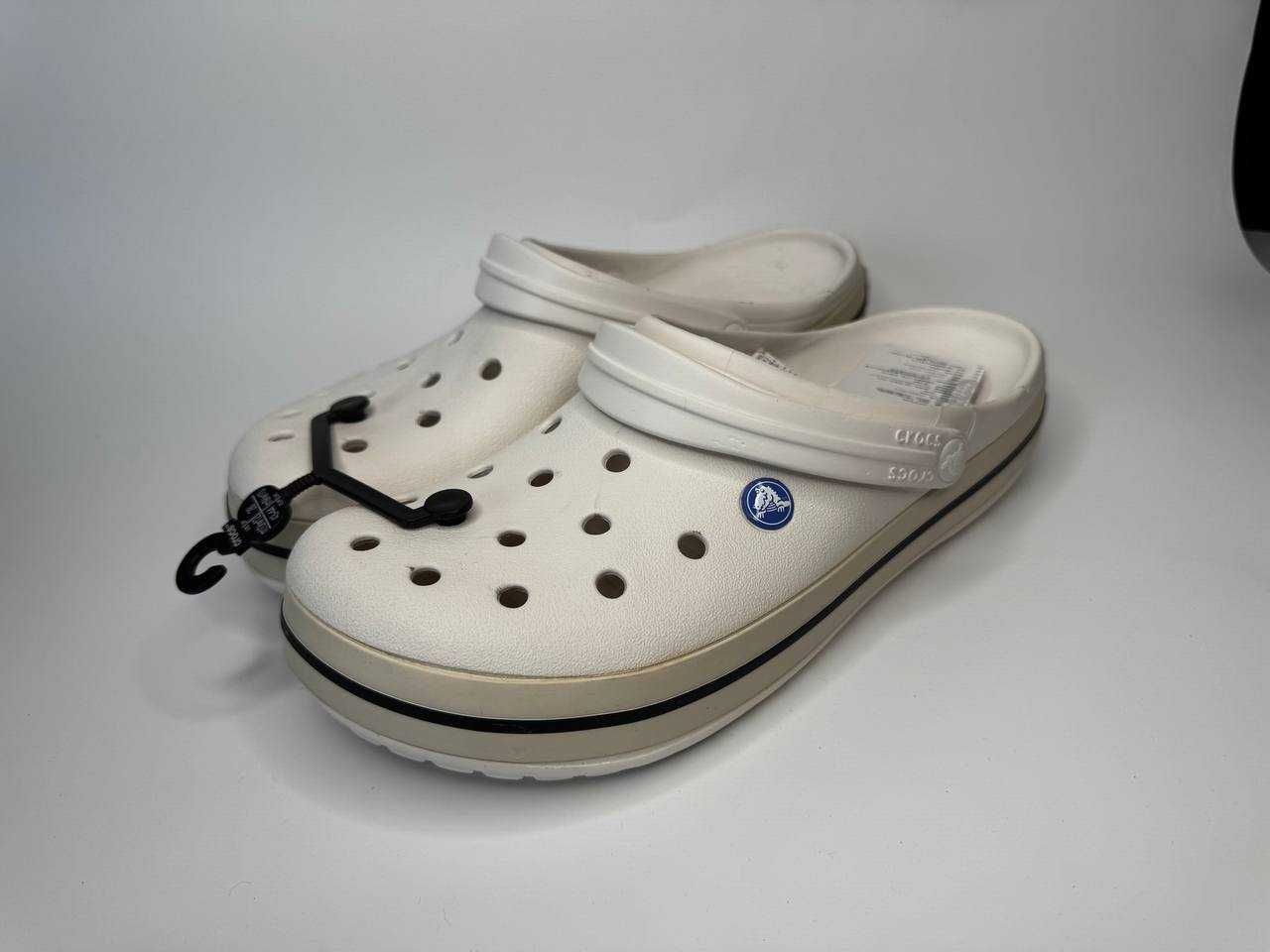 Crocs Crocband White Крокси М11/W13 44 р 5 пар Уцінка! №10119