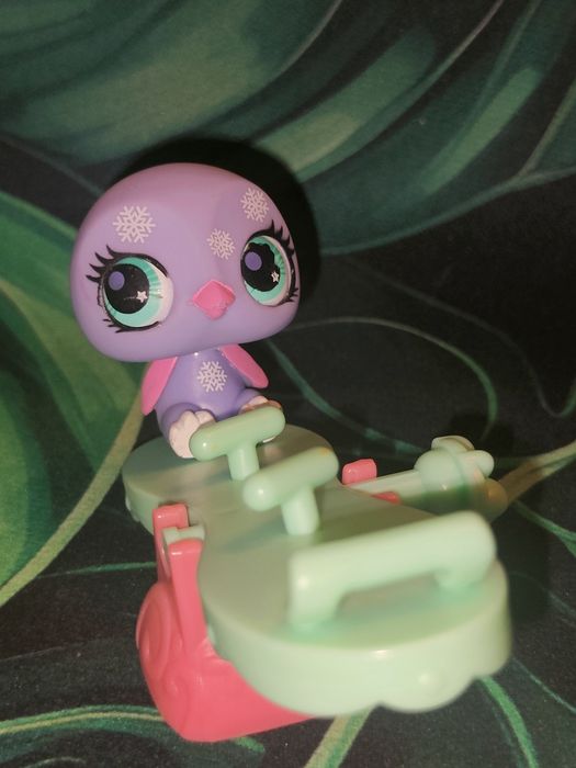 Littlest pet shop pingwin LPS unikat Hasbro