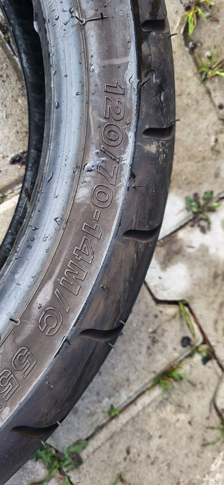 Opona nr c469 Bridgestone 120/70-14battlax SC