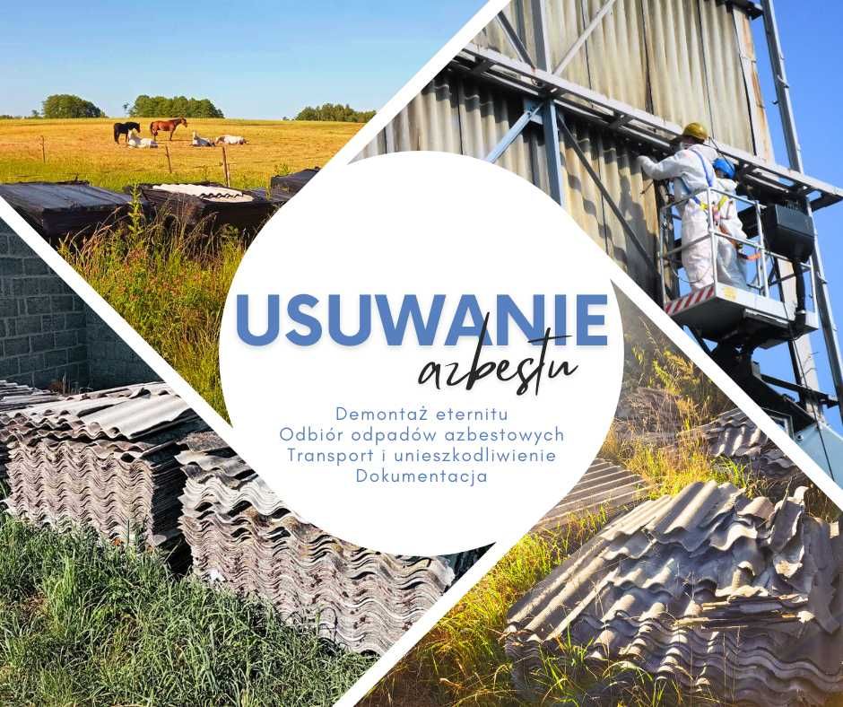AZBEST - demontaż, transport i utylizacja