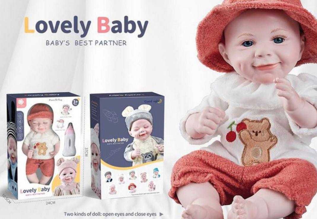 Piękna lalka jak żywa prezent bobas baby noworodka