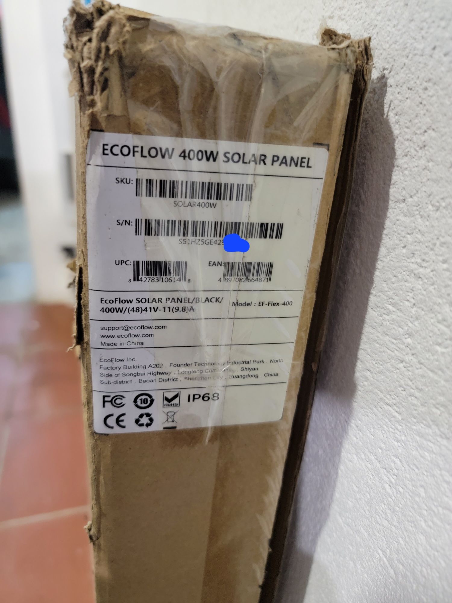 Ecoflow 400w solar panel сонячна панель