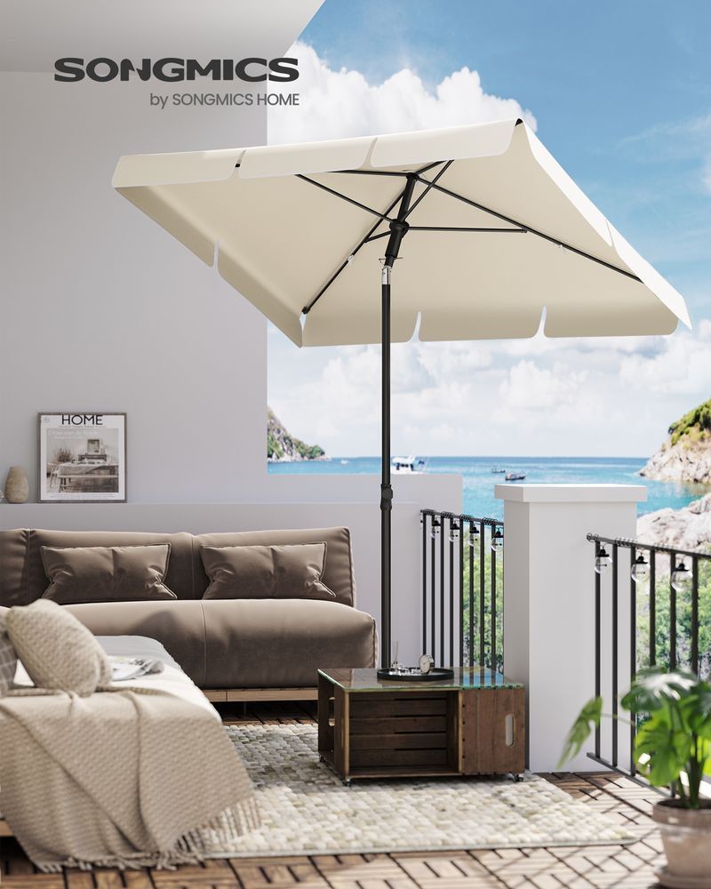 Nowe! Parasol 230 x 150 cm składany i z regulacją wysokości KOD 350