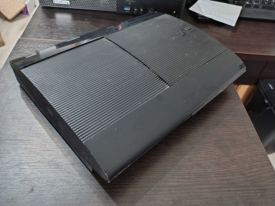 PS3 4.92.1 HEN Sony PlayStation 3 SuperSlim 500GB 2xpad ładowarka