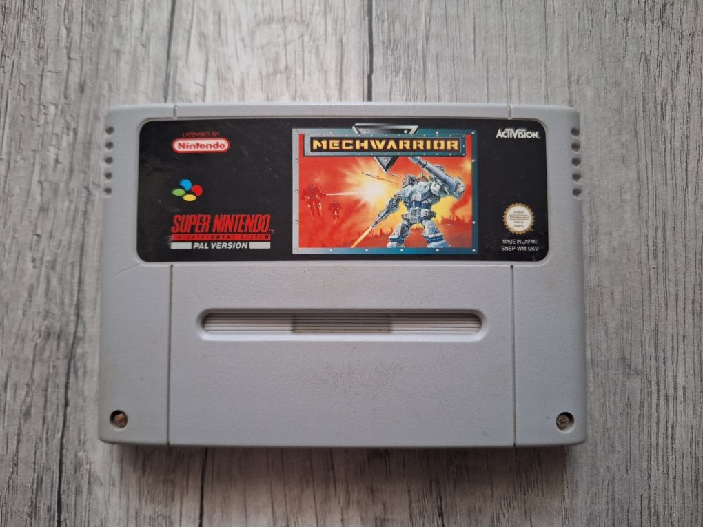 Mechwarrior Nintendo Snes