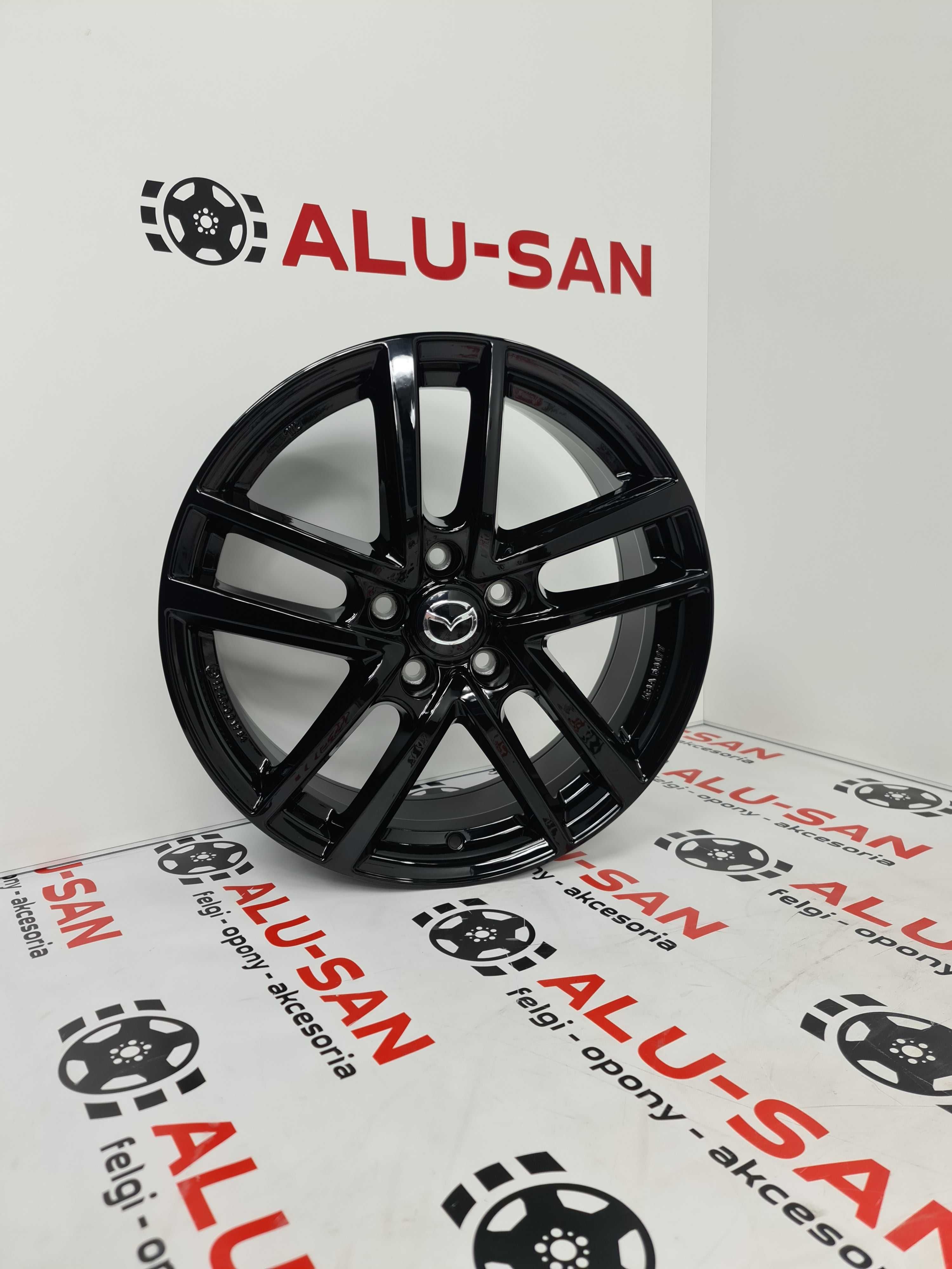 NOWE alufelgi MAZDA 18" 5x114,3: 3 5 6 CX-3 CX-30 CX-5...Czarny Połysk