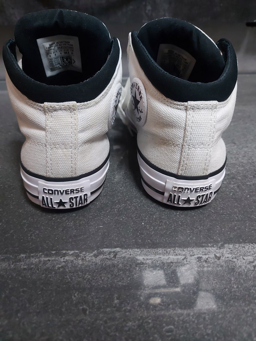 Converse Chuck Taylor High Street Unisex | Biały/Czarny/Biały (155469C