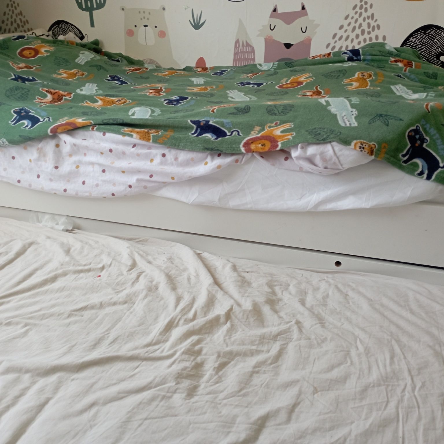 Łóżko podwójne rozsuwane Ikea slakt