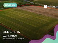 Продається фасадна земельна ділянка 2.5 га с. Озерце