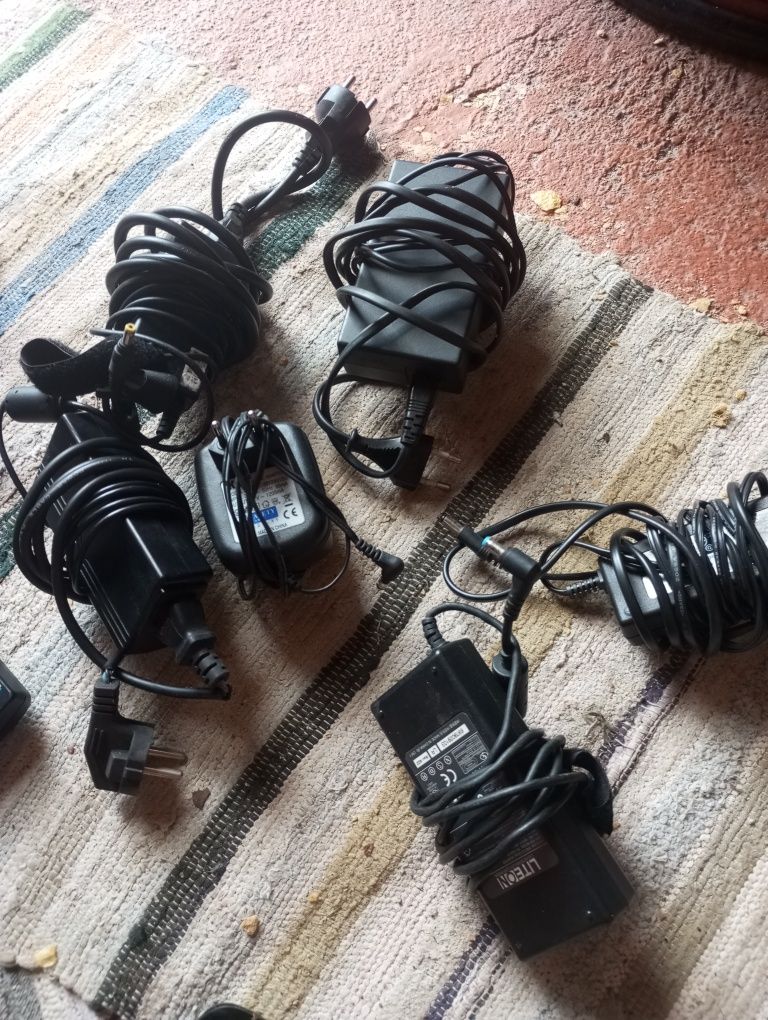 Carregadores e computadores