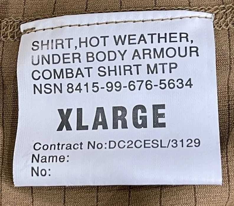 Under Body Armour Combat Shirt – MTP / Kontraktowy rozm. XL / Nowy