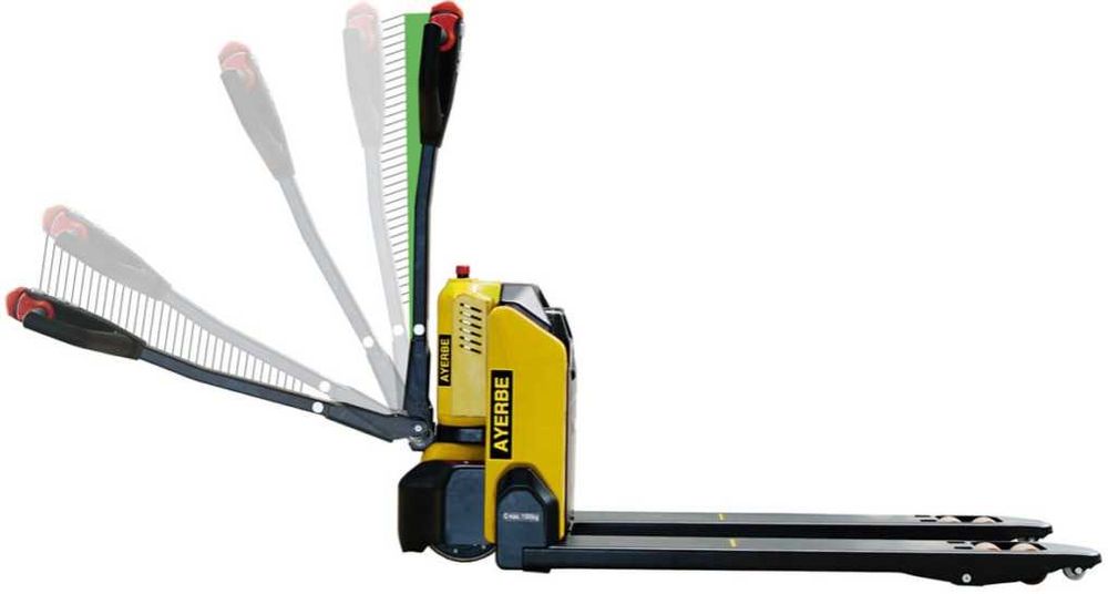 Porta paletes completamente Eléctrico c/ Balança Cap:1500kg