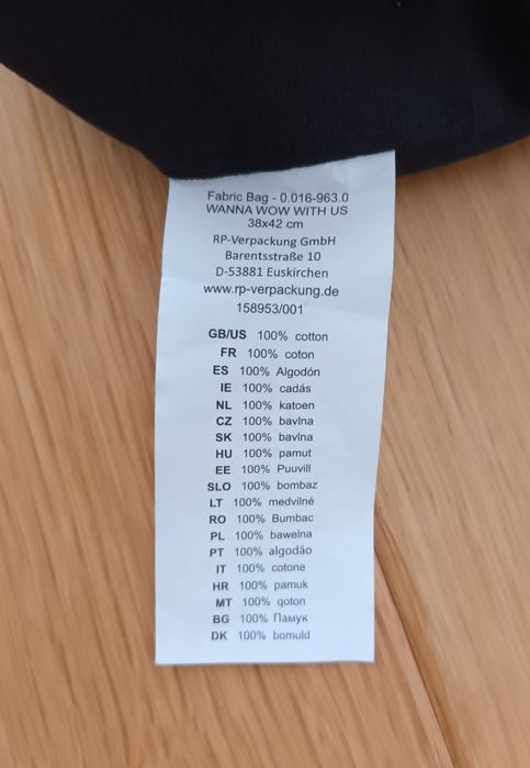 Torba na zakupy KAERCHER + długopis