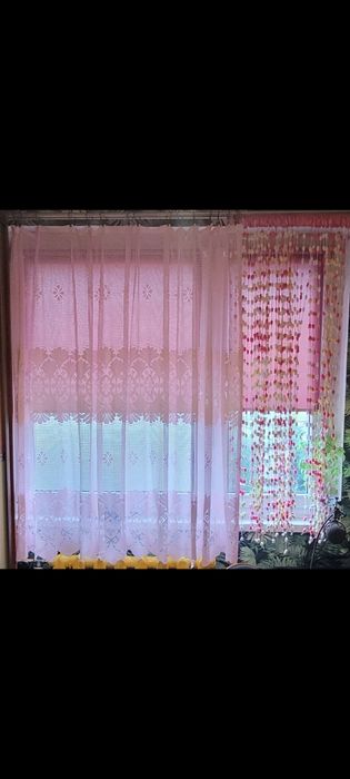 Firanki dla dziewczynki 3szt