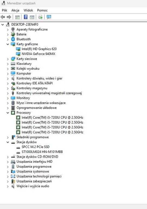 Acer - Intel i5 | grafika NVIDIA | 1256GB | FullHD | Windows 11 | DVD