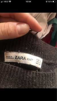 Camisa da zara cinzenta