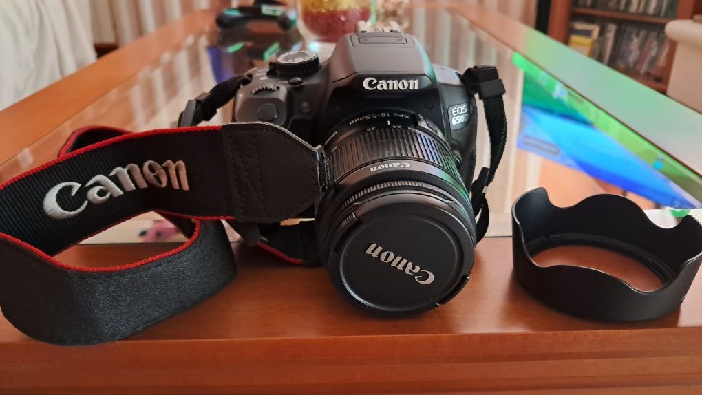 Canon 650d com saco