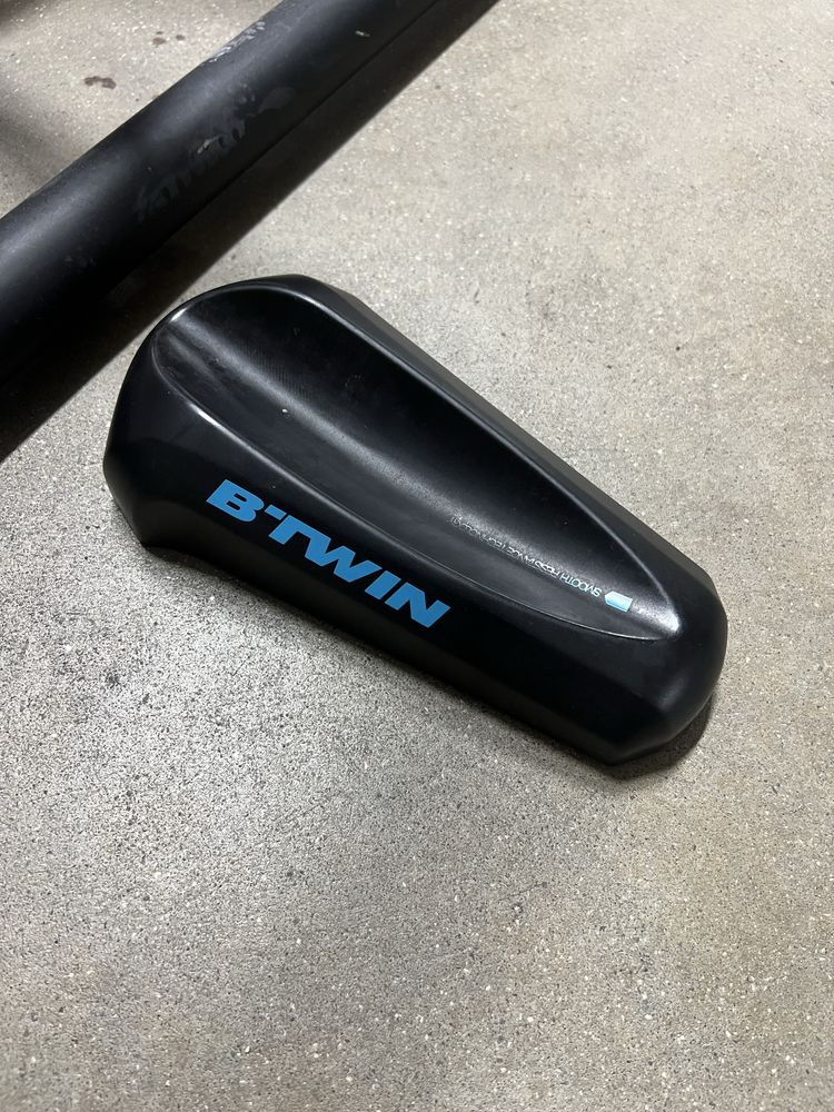 Rolo de Treino Btwin 100 + roda com shimano 105 11v