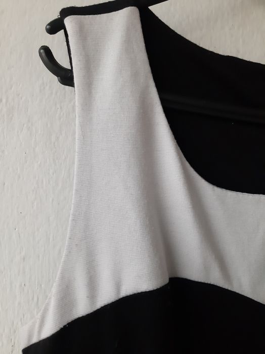 Gruba sukienka na jesień, czy zimę XL, elegancka i na co dzień