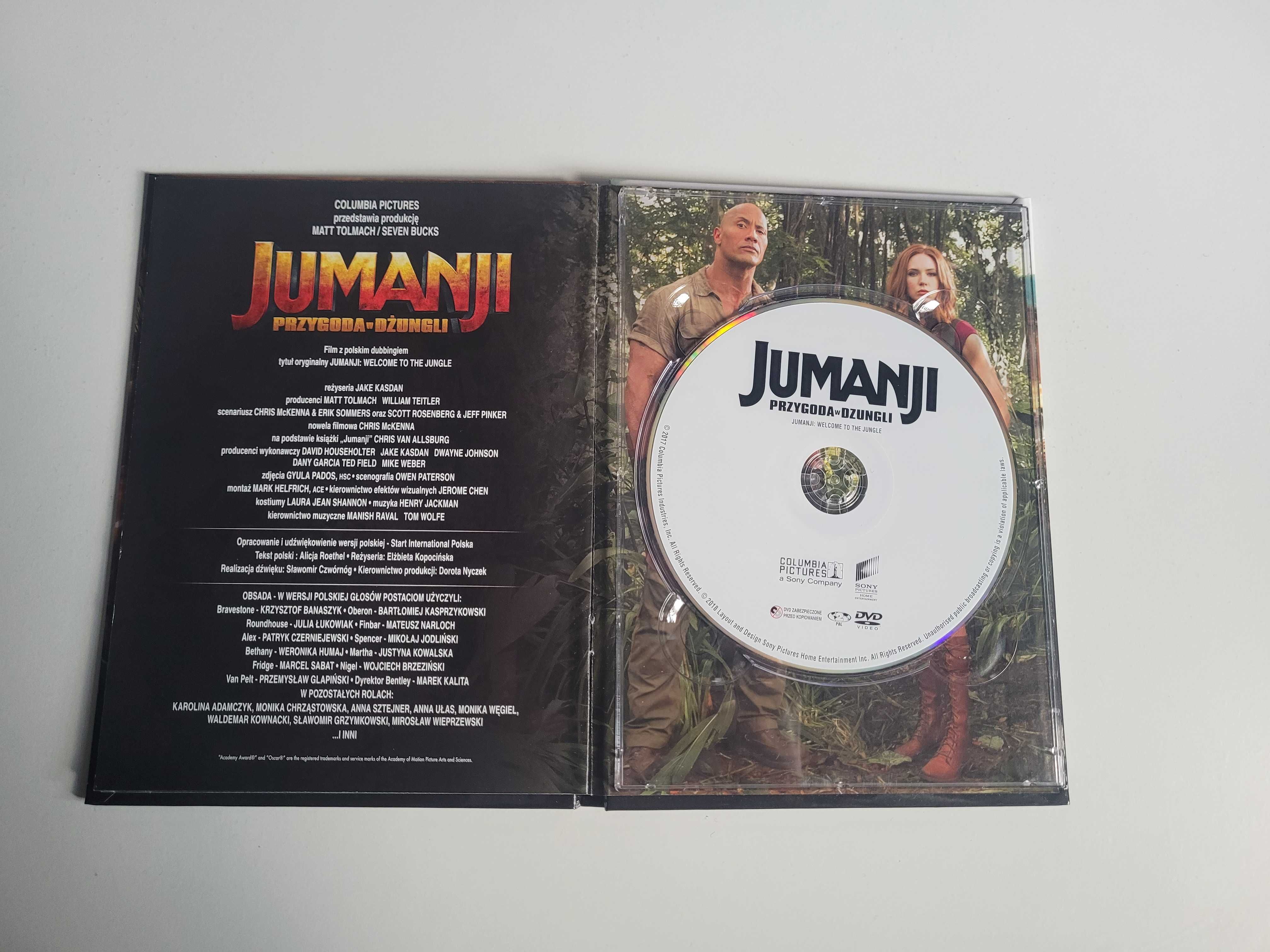 Film DVD Jumanji  Przygoda W Dżungli