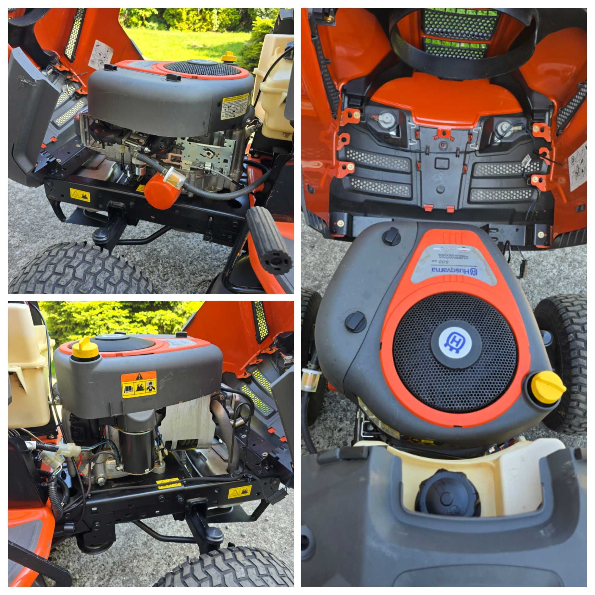 Traktorek kosiarka Husqvarna TC138 15.5KM B&S pompa / hydro 2020/21