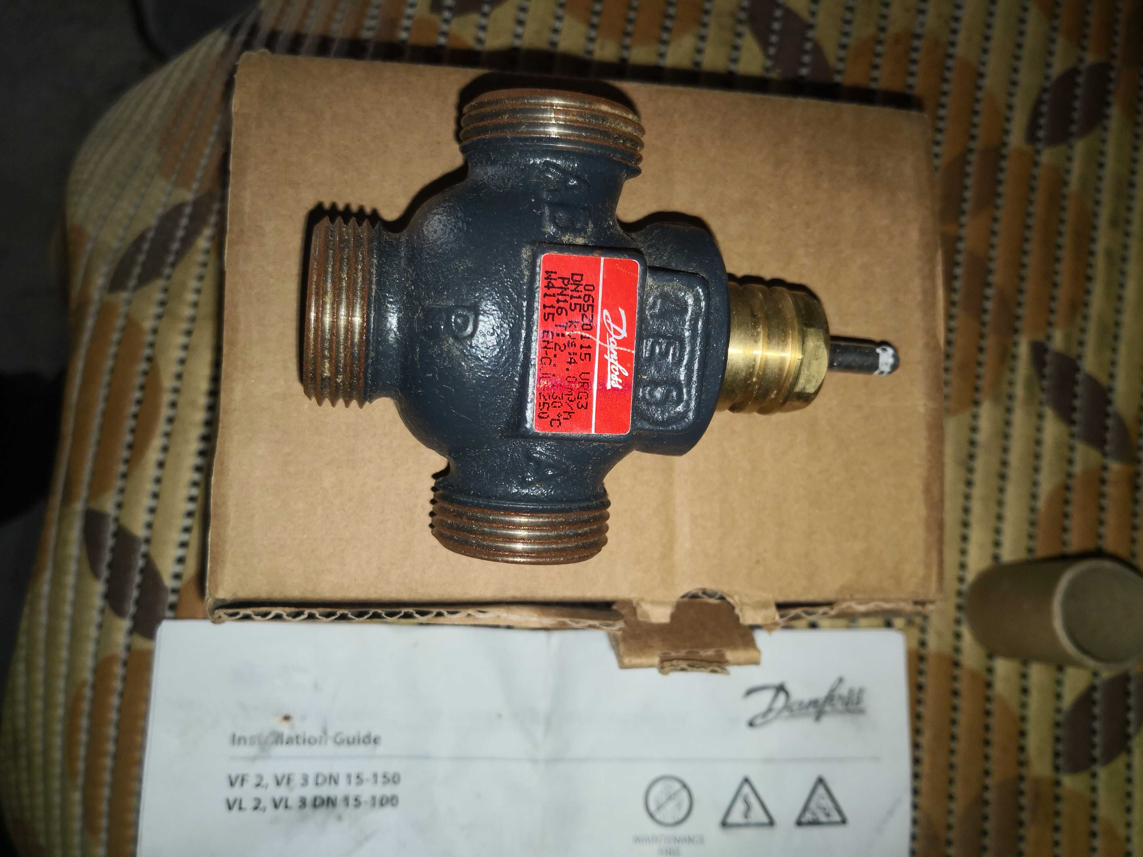 Клапан DANFOSS 3-х ходовий VRG 3 Ду15Kvs=4 м3/ч