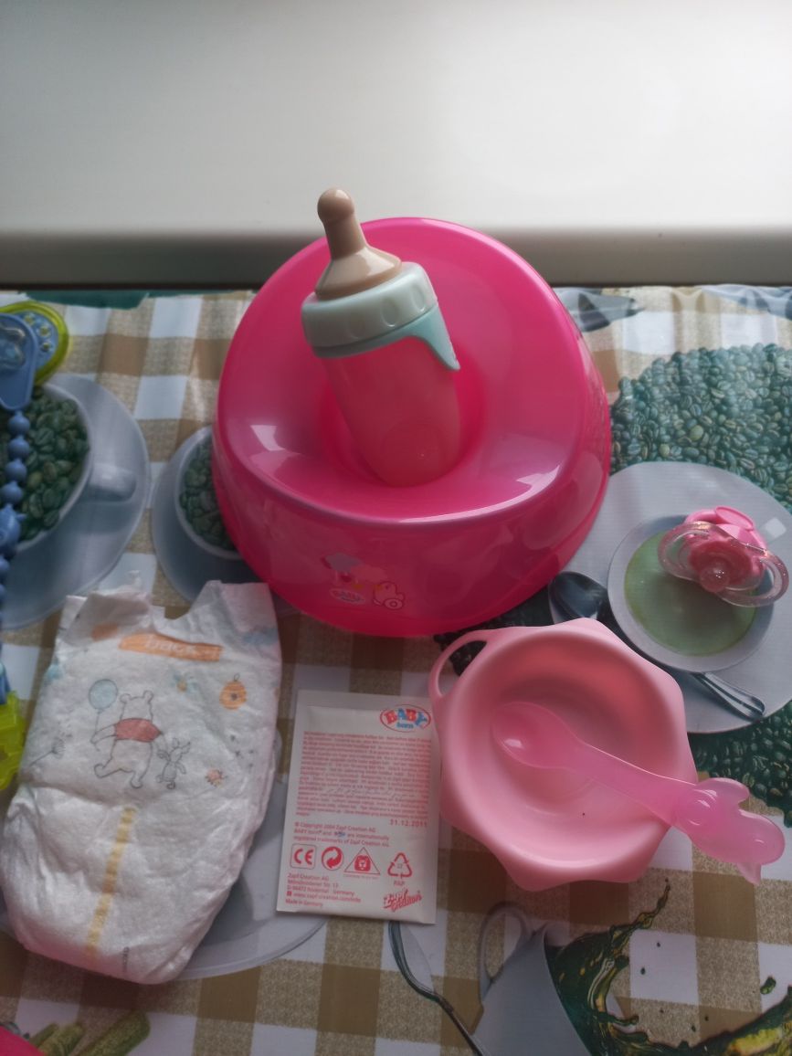 Набор аксессуаров для куклы Беби Борн. Baby born. Zapf creation. Бебі