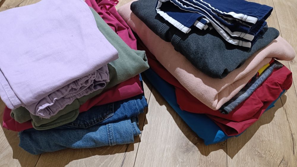 Paka ubrań dla dziewczynki 146