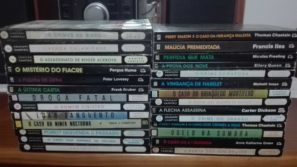Livros coleção Vampiro