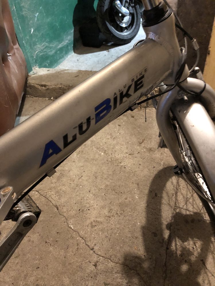 Niemiecki Rower składak aluminiowy AluBike