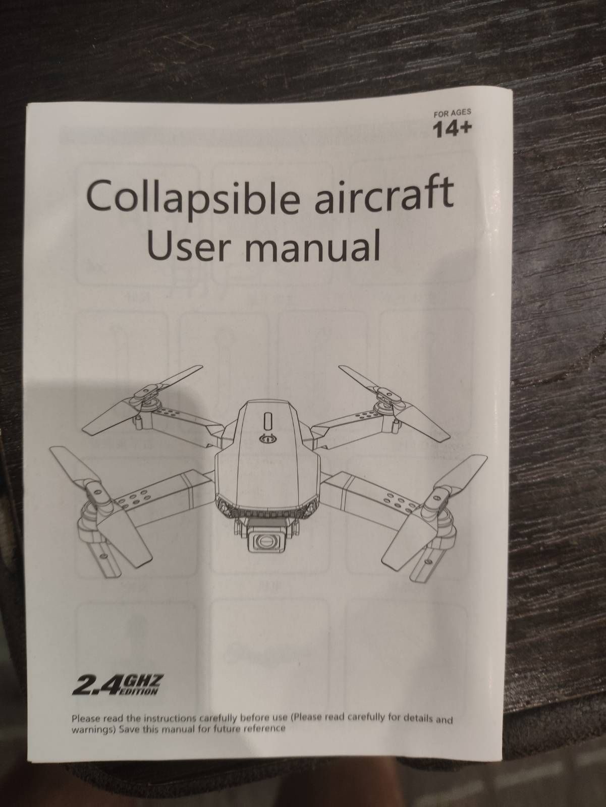 Квадрокоптер дитячий із камерою Drone E88 PRO — Радіокерований дрон з