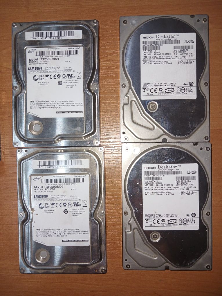 Жесткий диск,HDD 3,5 sata, toshiba, seagate, wd, Hitachi, samsung gb