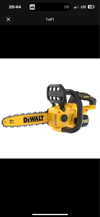 Акумуляторна ланцюгова пила Dewalt DCCS621 20v.