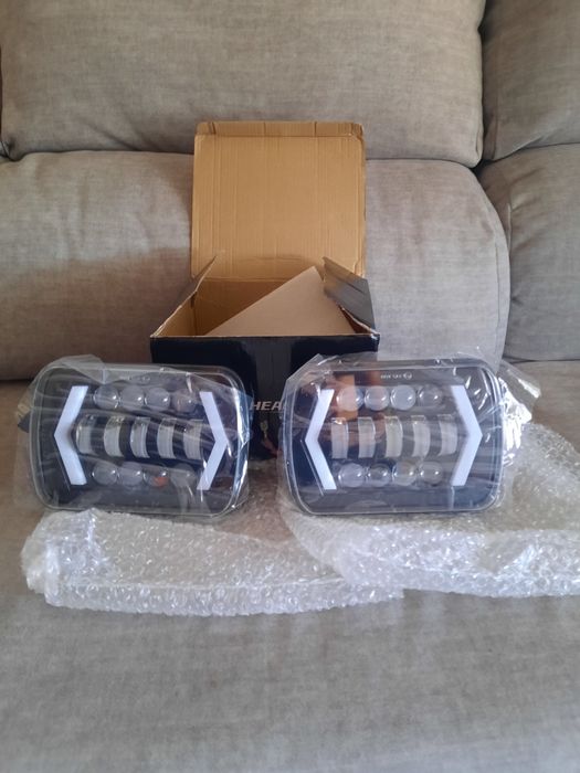 Faróis Led ligação h4