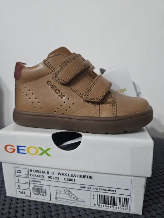 Półbuty buty jesień skóra na rzepy