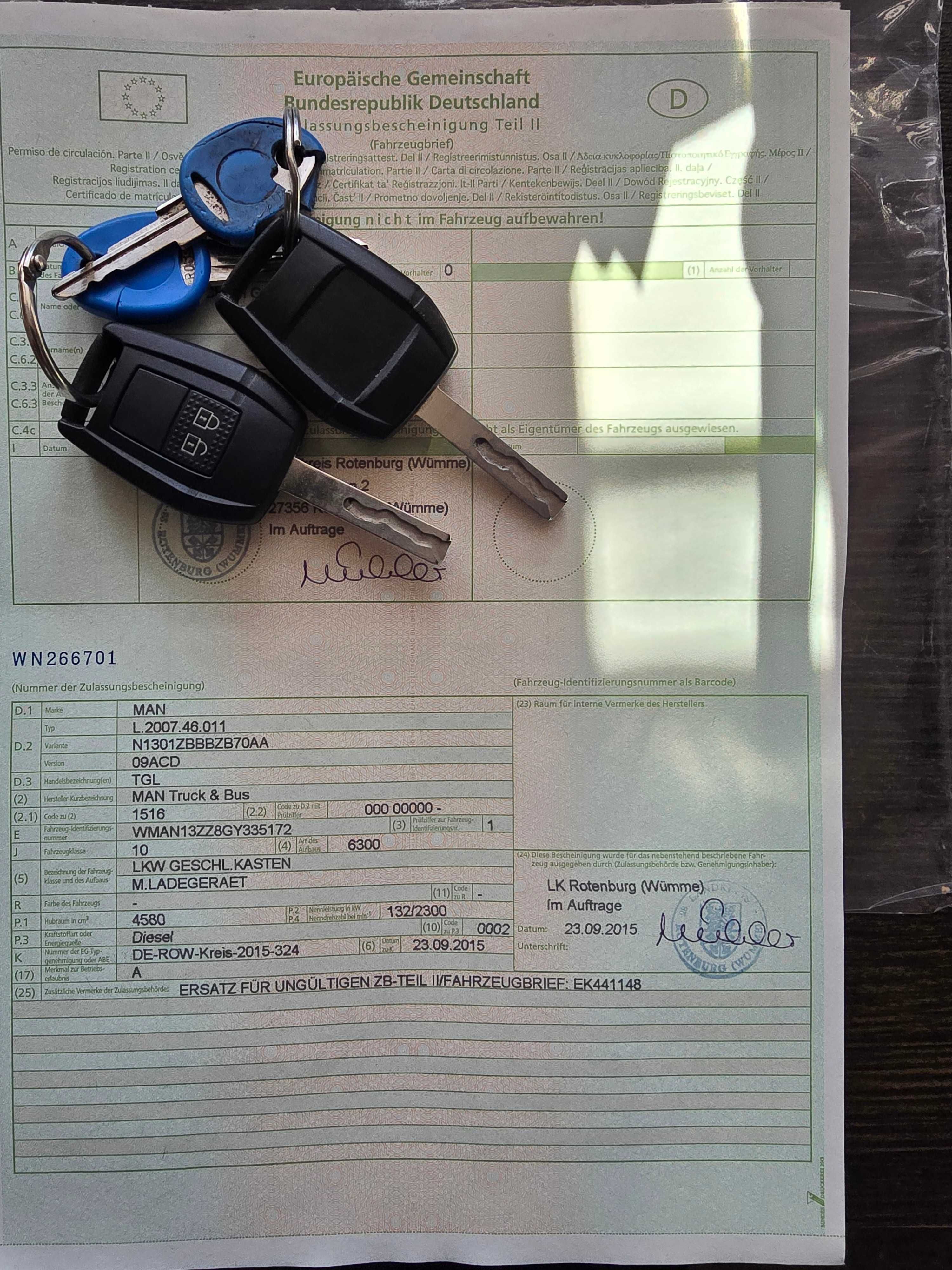 MAN TGL 8.180 Sprzedam dobrą ciężarówkę